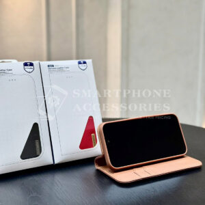 Double-sided iPhone leather wallet
