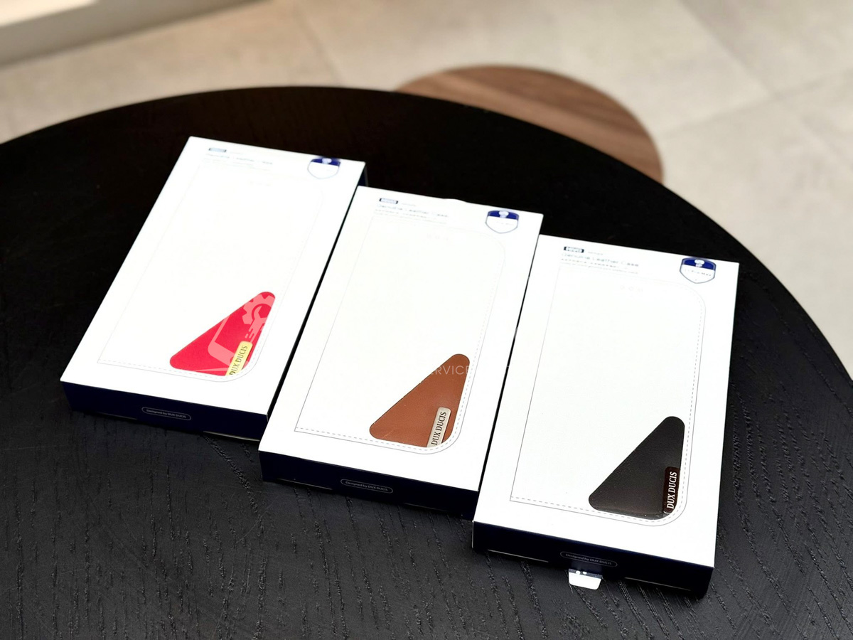 Double-sided iPhone leather wallet