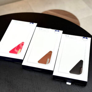 Double-sided iPhone leather wallet
