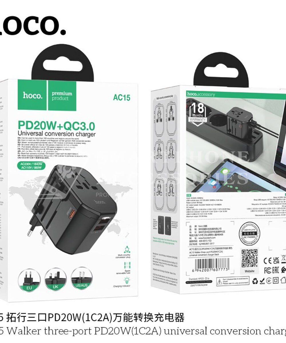 HOCO PD20W Multi-Functional Charger