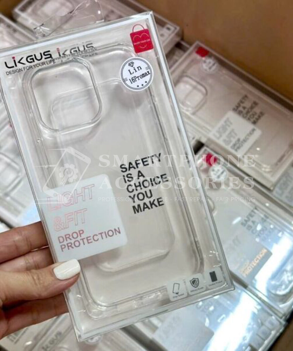 Likgus Clear Shockproof Case