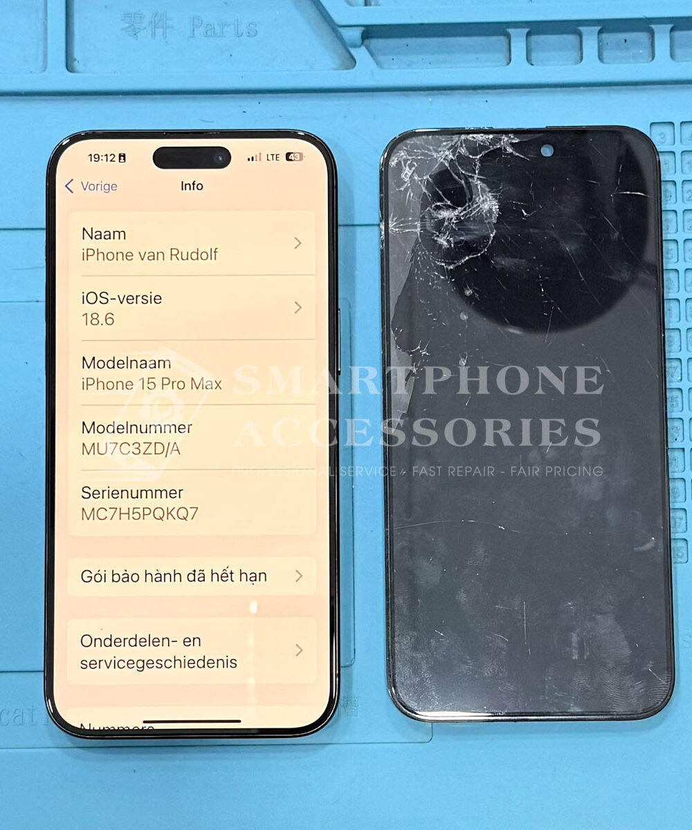 Replace iPhone 15 pro Max screen