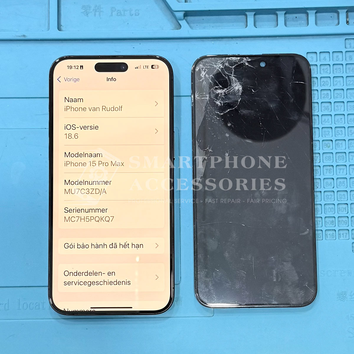 Replace iPhone 15 pro Max screen