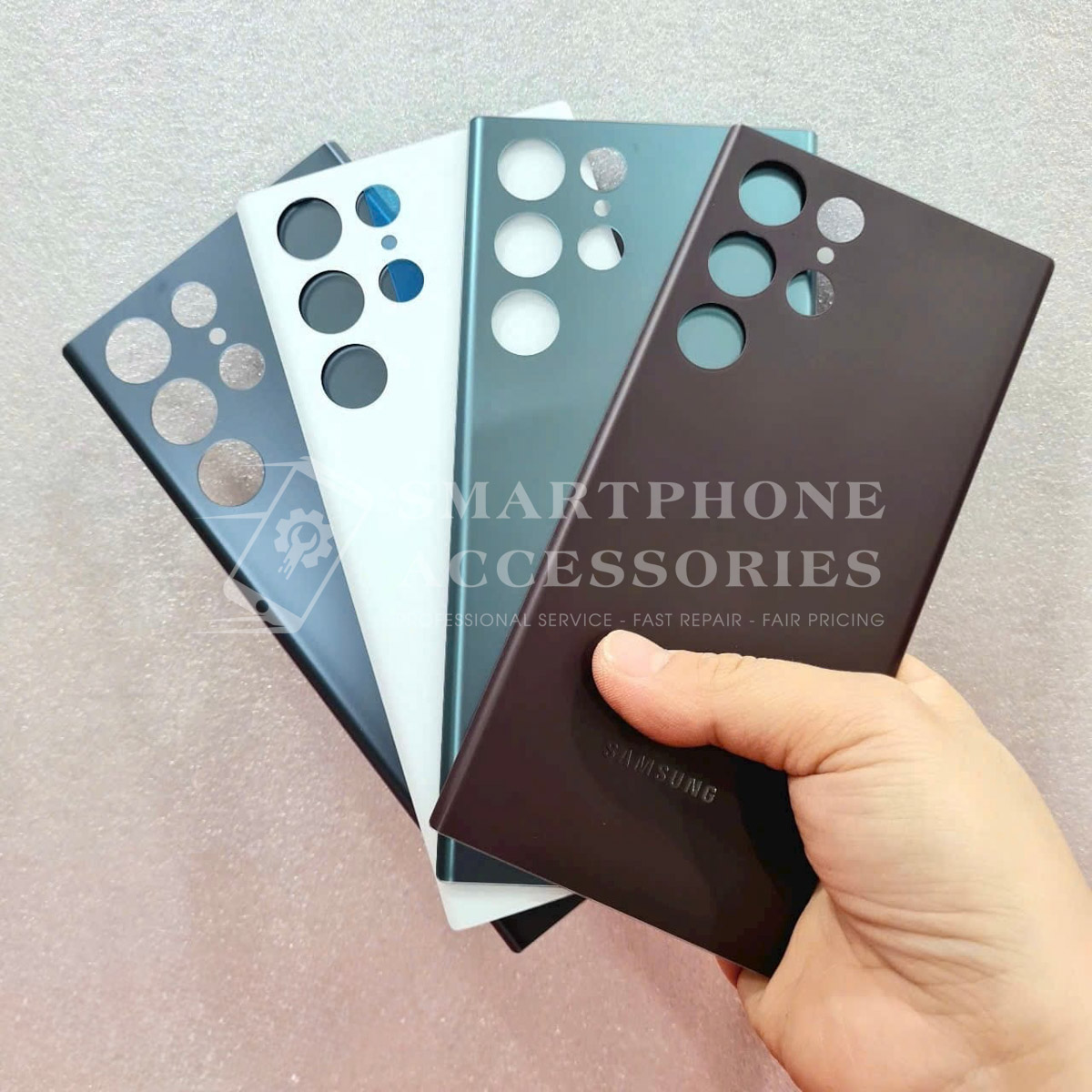 Back glass for all Samsung models