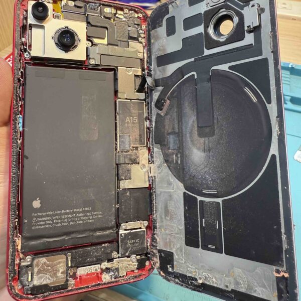 Repair phone dropped in water