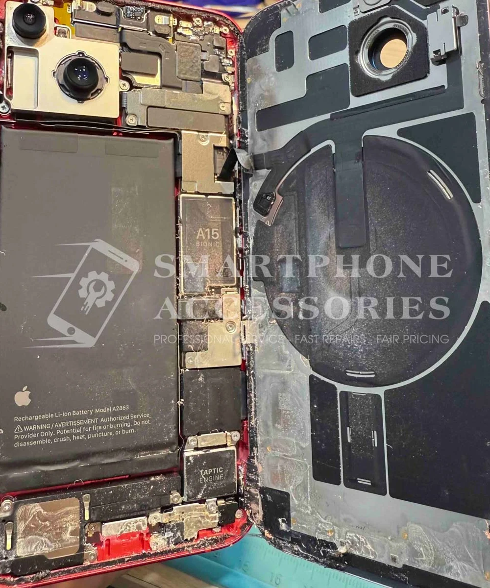 Repair phone dropped in water