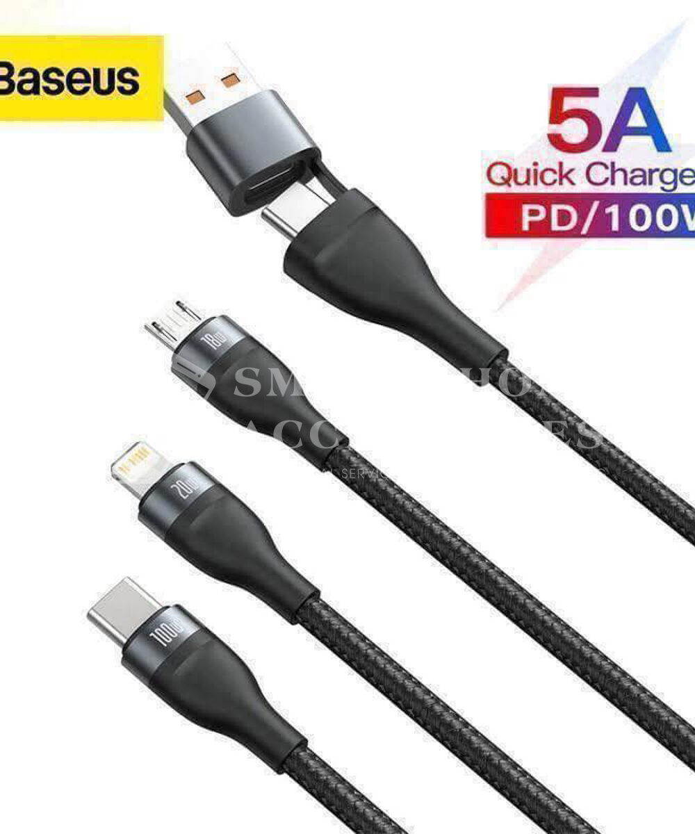 Baseus 5 in 1 Fast Charging Cable