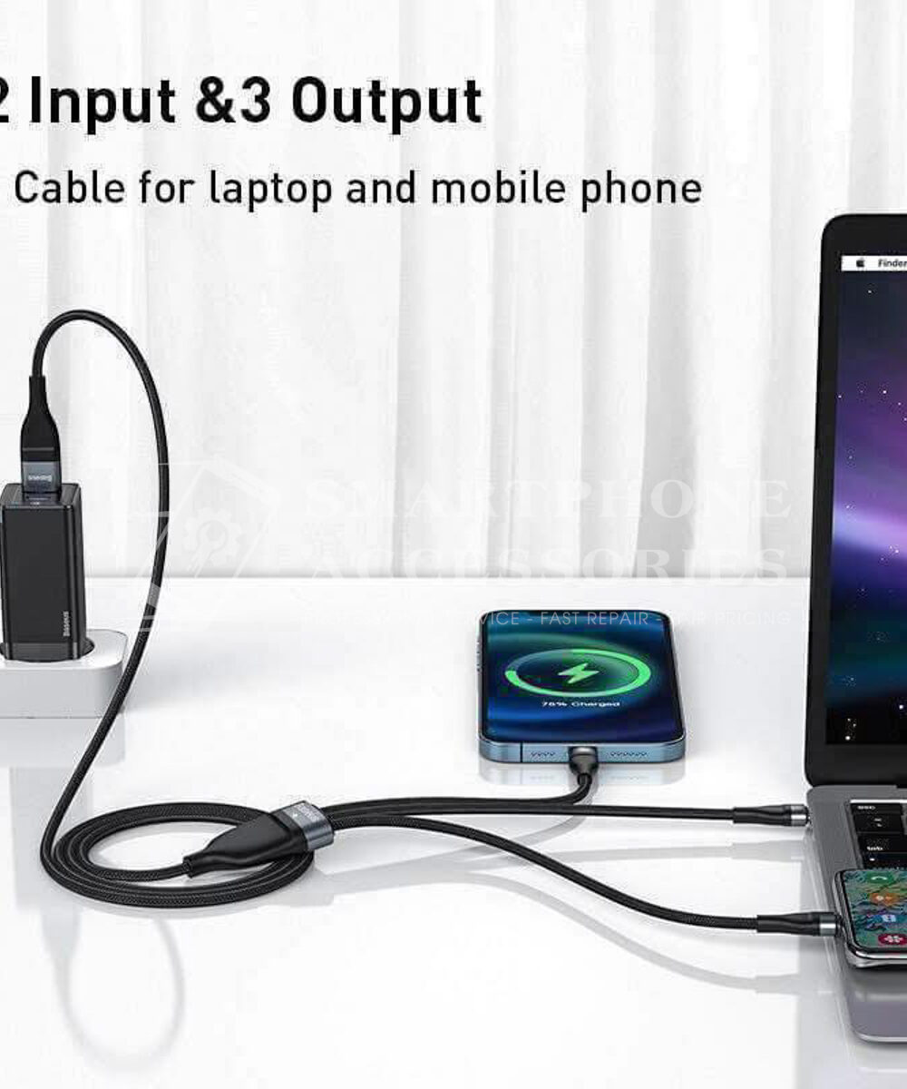 Baseus 5 in 1 Fast Charging Cable