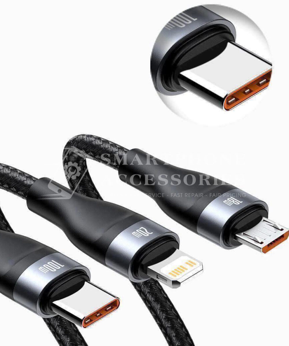 Baseus 5 in 1 Fast Charging Cable