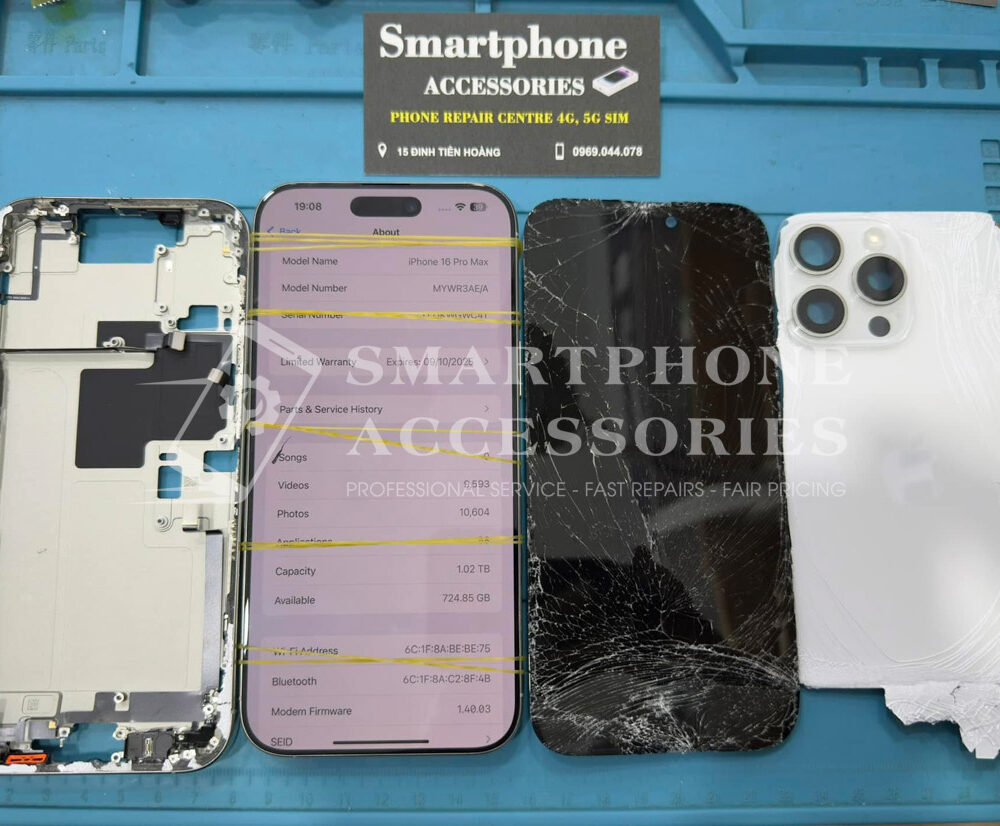 iPhone 16 Pro Max Repair and Restore