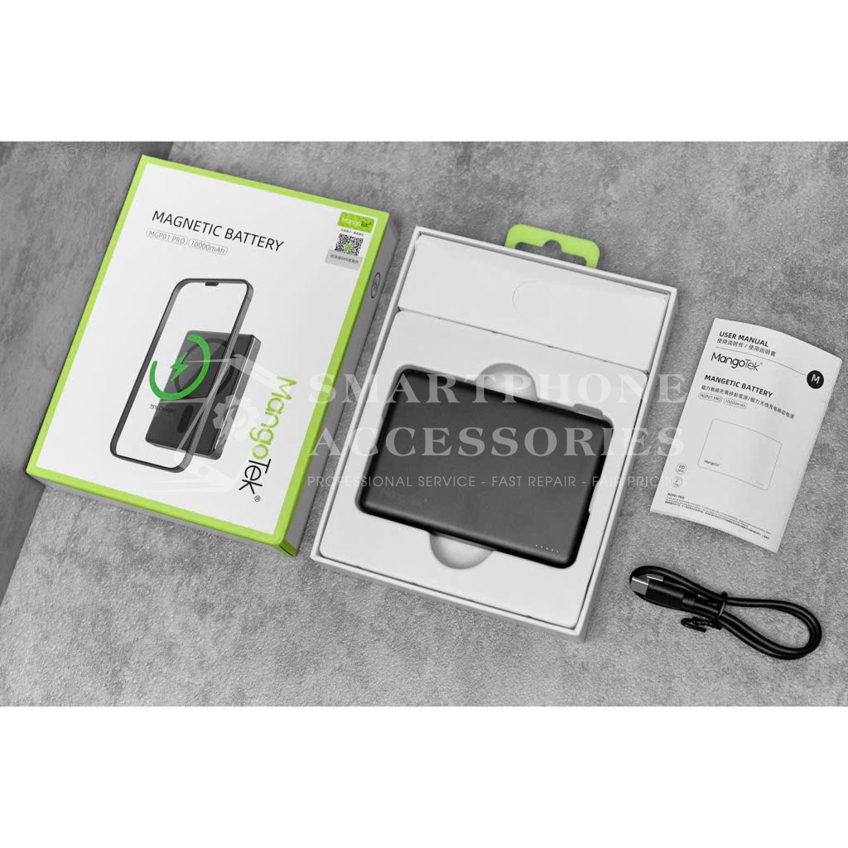 MangoTek Magnetic Wireless Power Bank