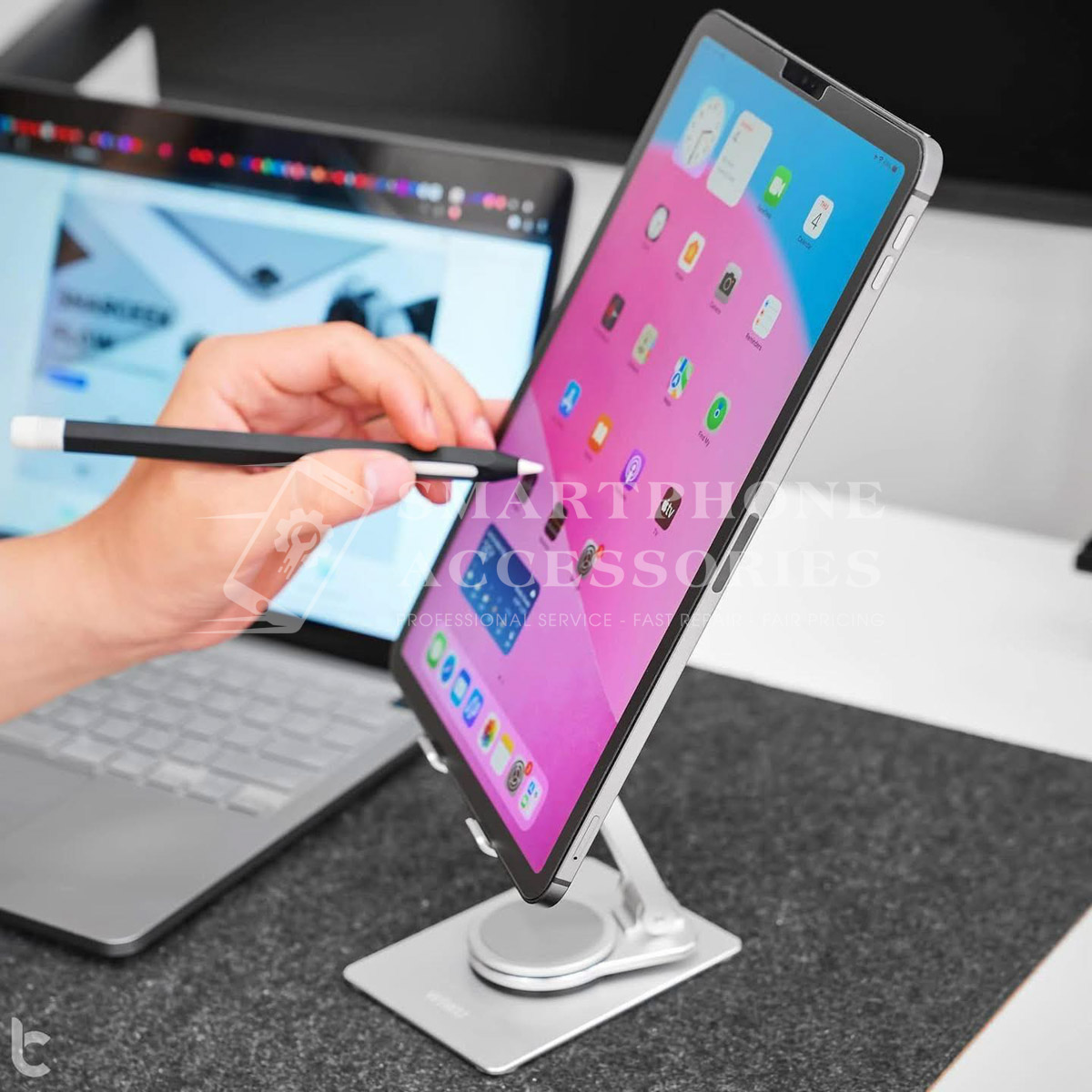 Rotating Stand for Phones and Tablets