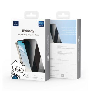 WiWU 360 Anti-Peeping Tempered Glass for iPhone