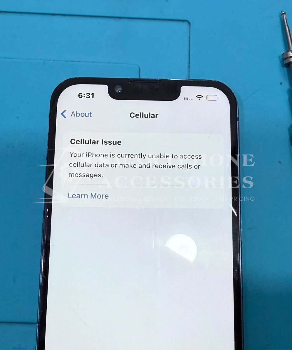Fix iPhone 13 no mobile signal