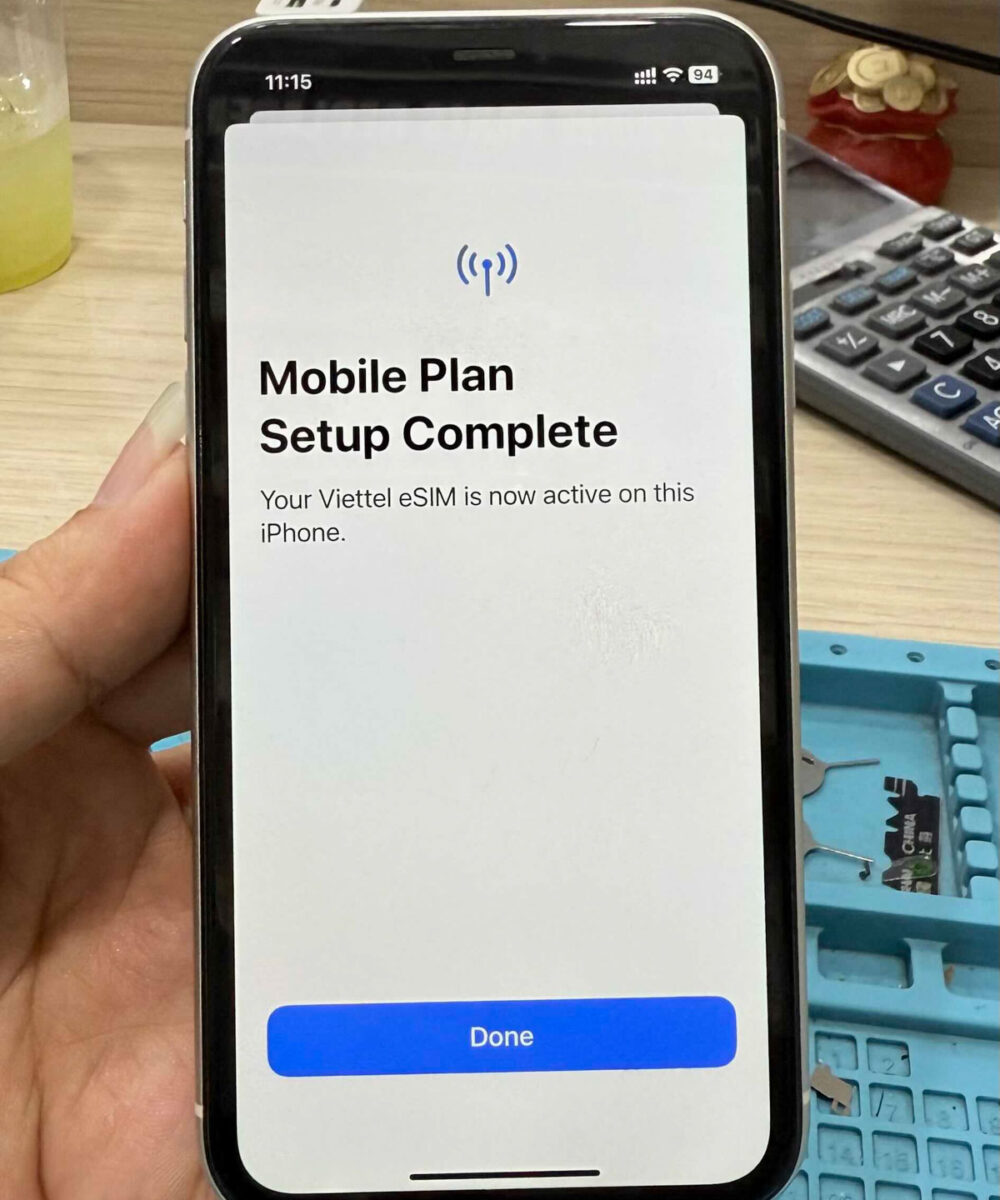 viettel eSim vietnam 150gb 5g