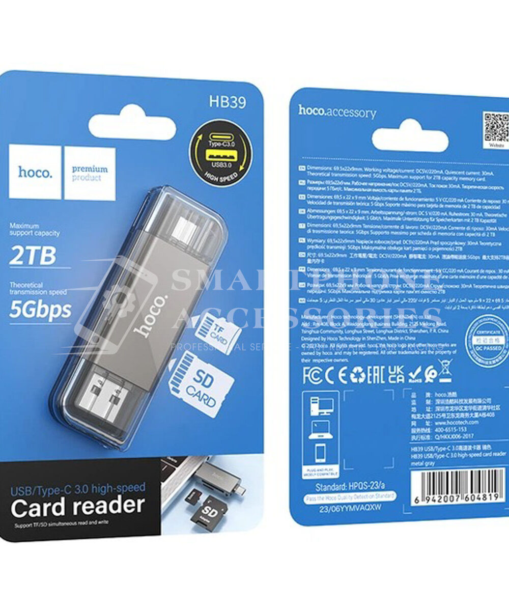 USB/Type-C memory card reader