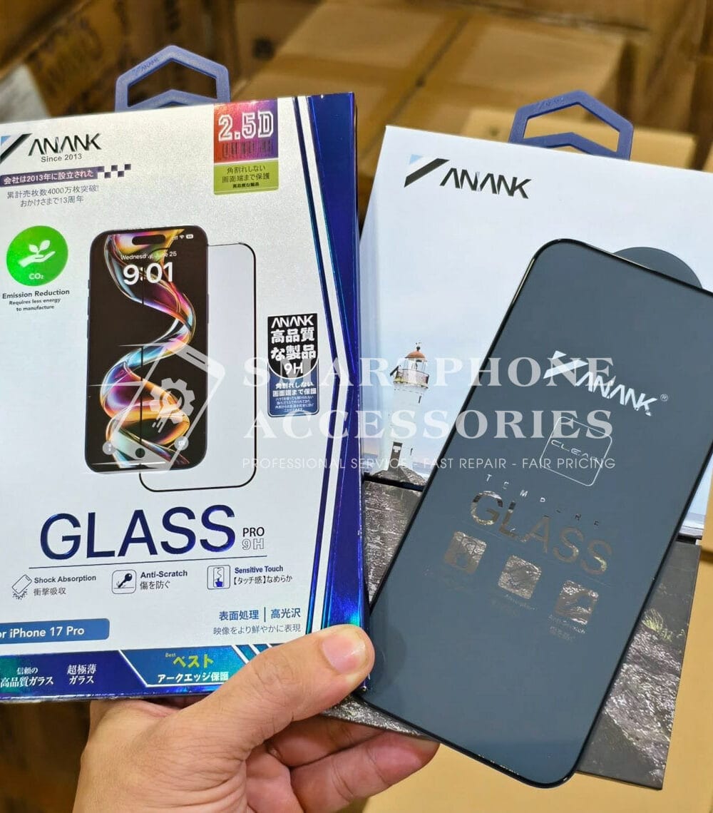 ANANK Tempered Glass for iPhone 17 Series