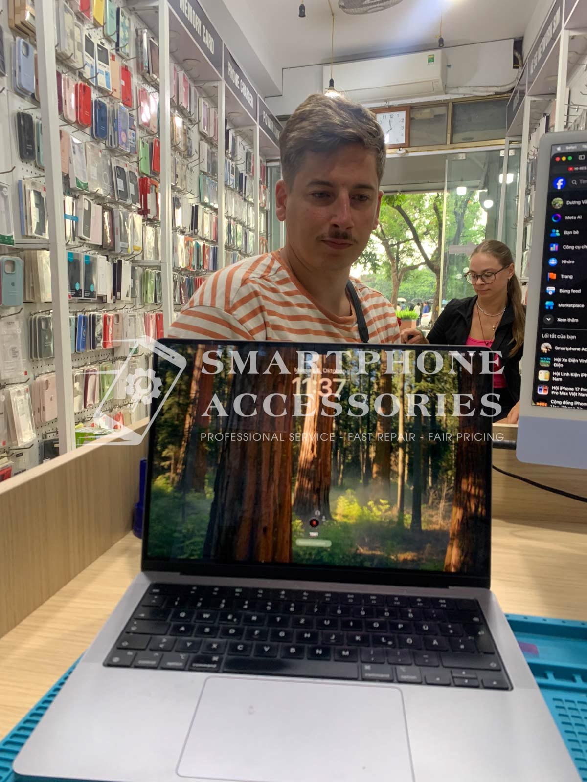 MacBook Pro 14-inch Repair service in Hanoi