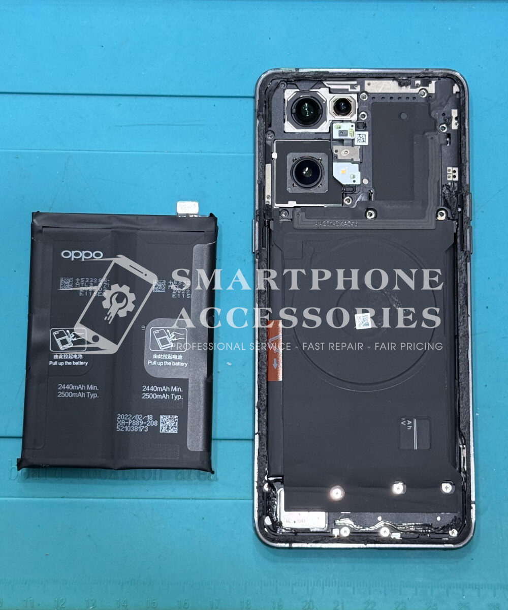 replace Oppo Find X5 Pro battery