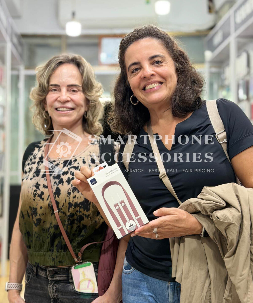 Multi-function phone crossbody strap