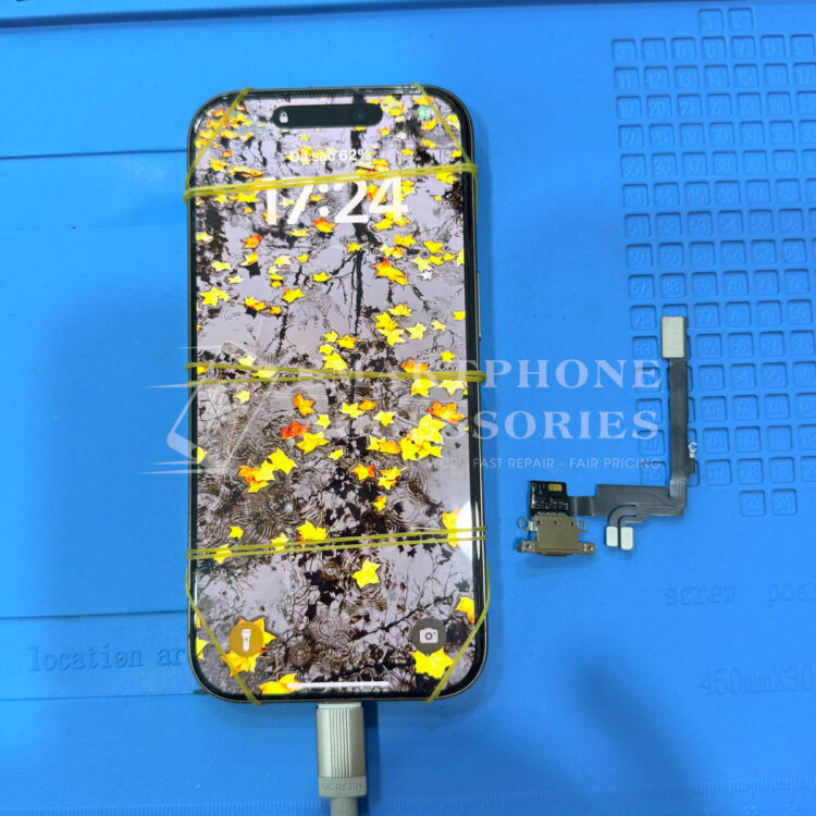 iPhone 16 Pro Max charging port replacement