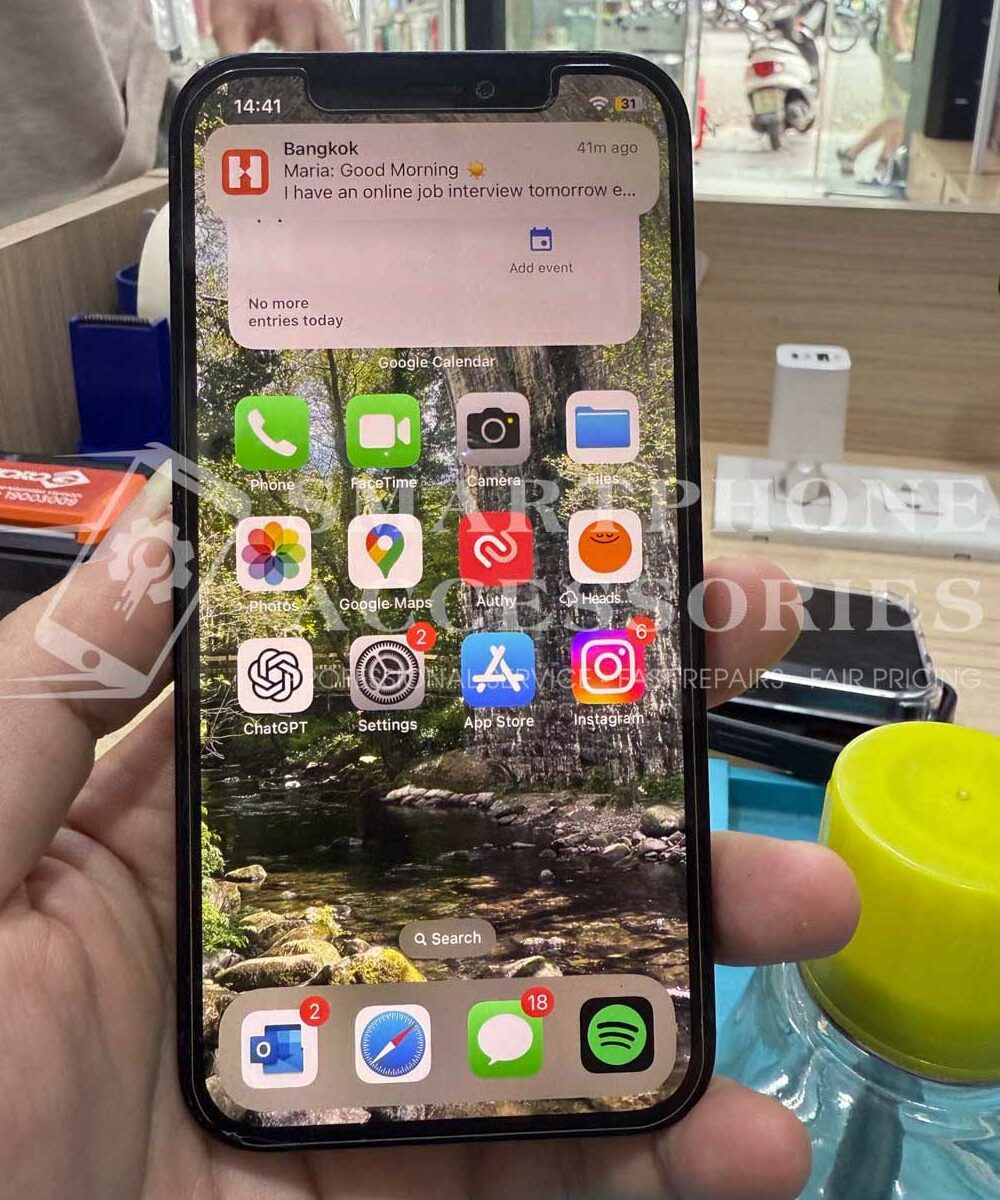 iPhone 12 Water Exposure Drying