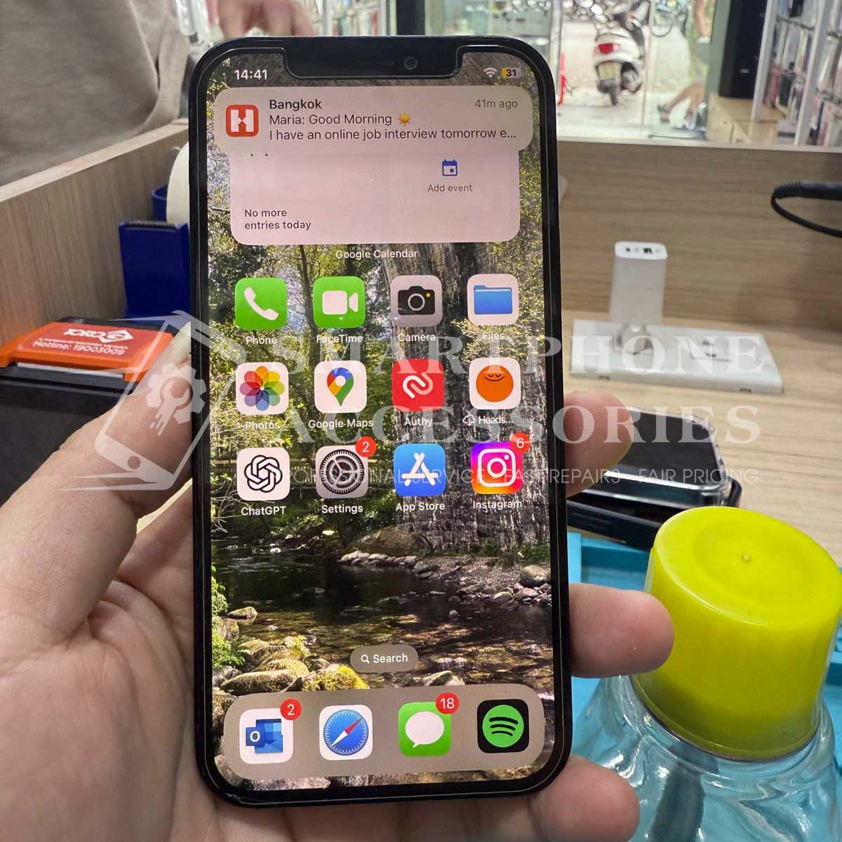 iPhone 12 Water Exposure Drying