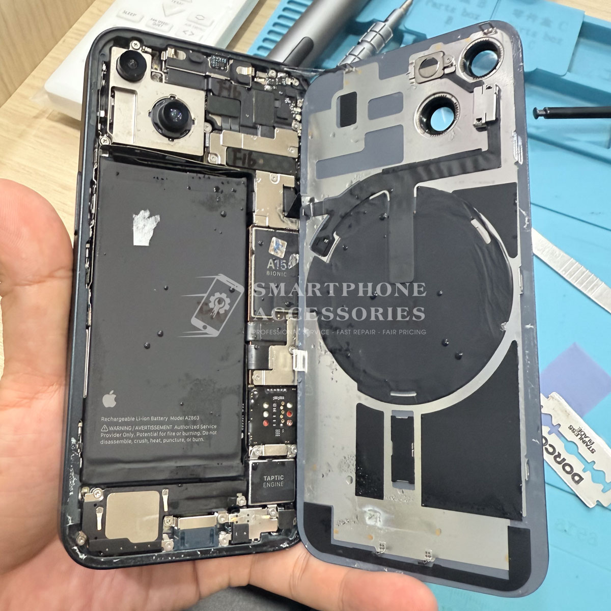 iPhone 14 Water Exposure Drying