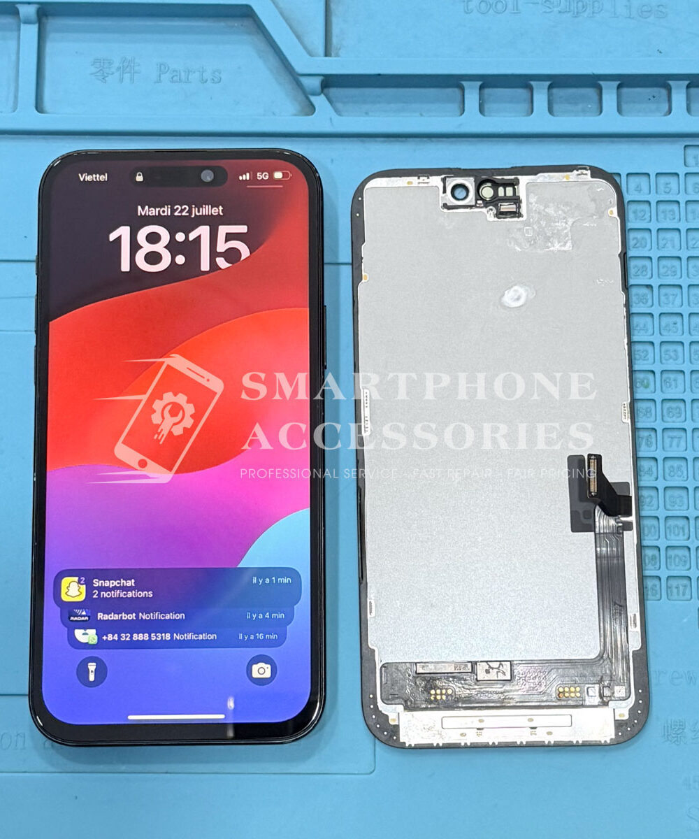 iPhone 15 Water Exposure Drying