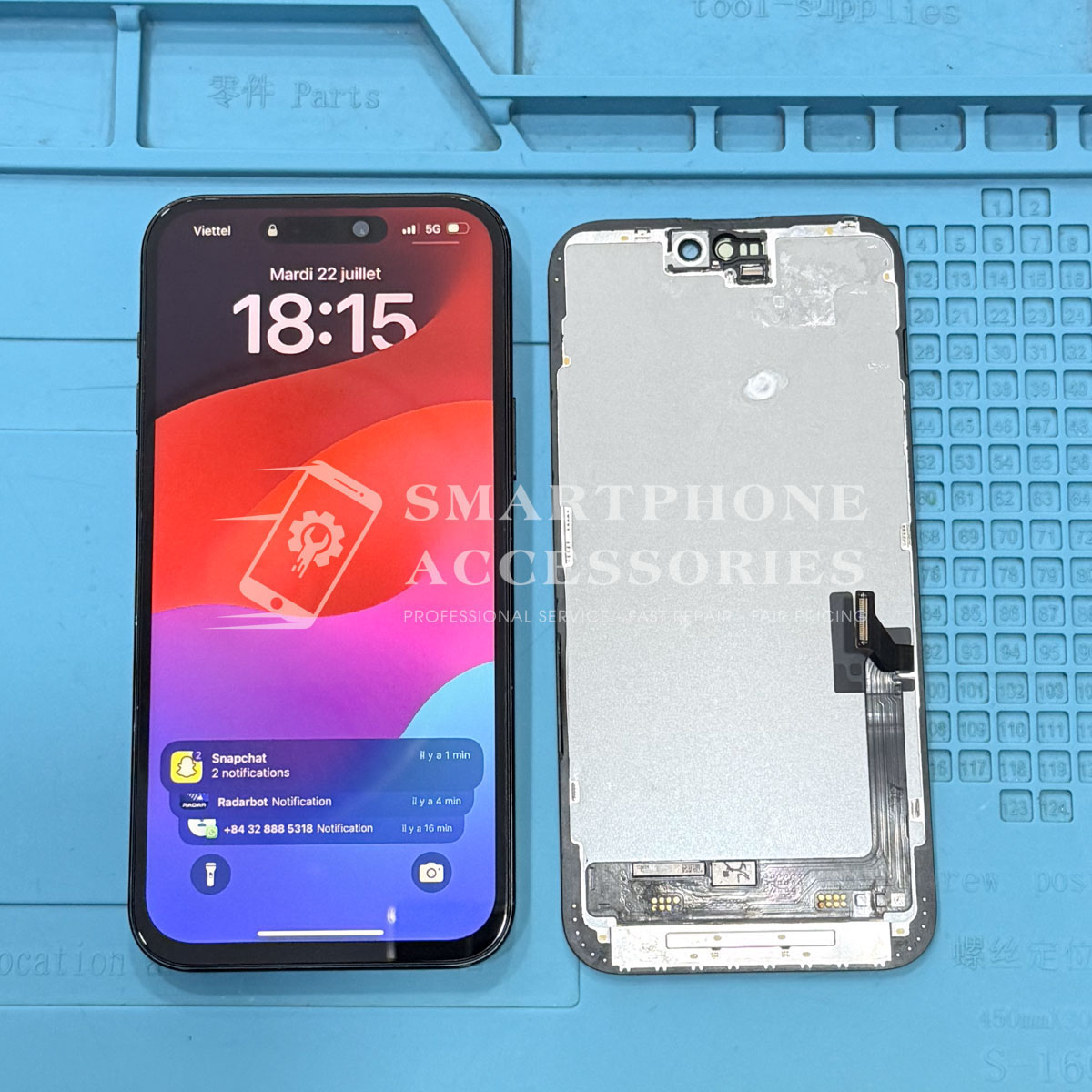 iPhone 15 Water Exposure Drying