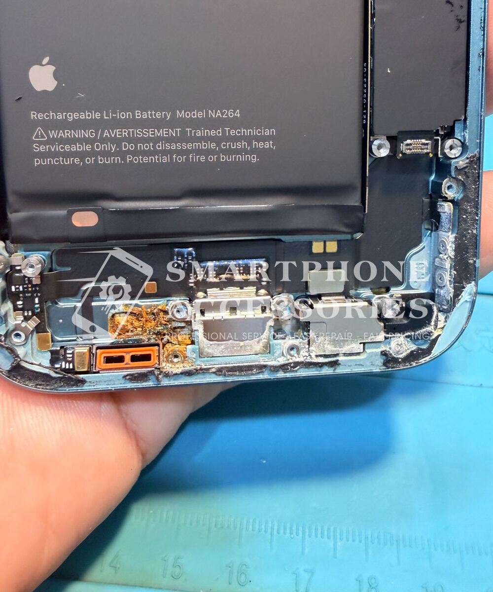 iPhone 16 Water Exposure Drying