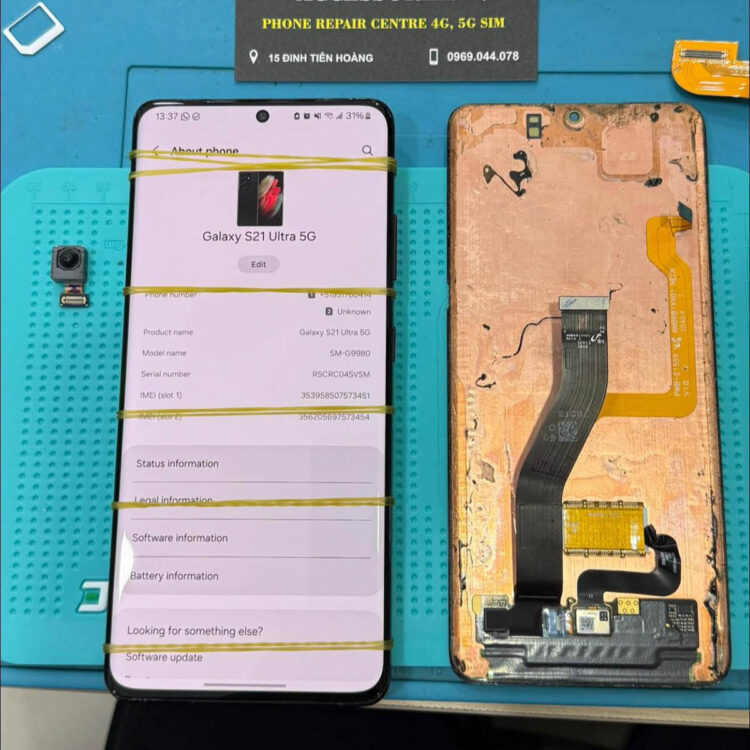 Samsung Galaxy S21 Ultra Screen Replacement