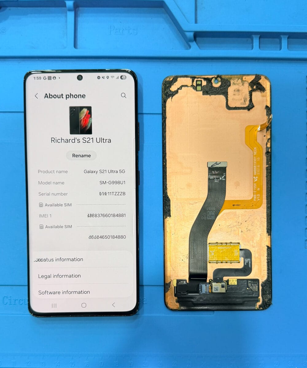Samsung Galaxy S21 Ultra Screen Replacement