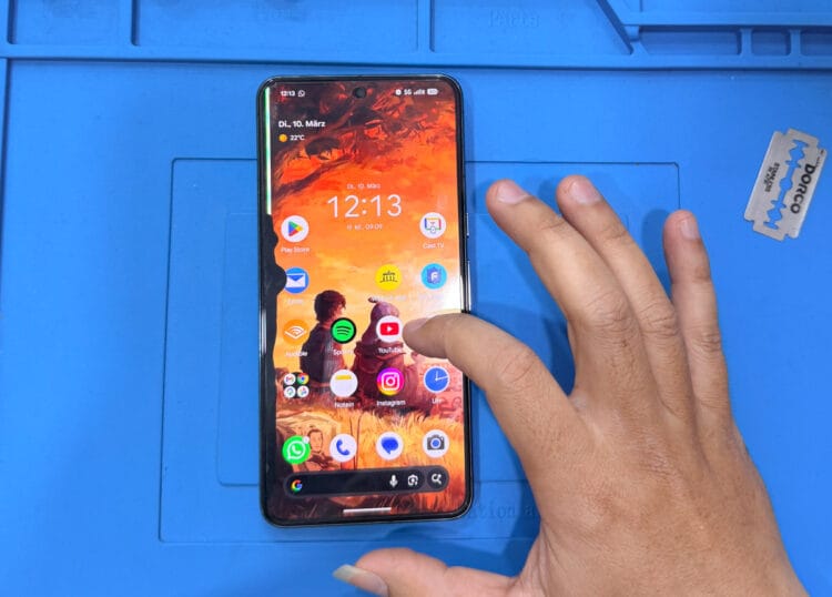 Pixel screen sensitivity issue