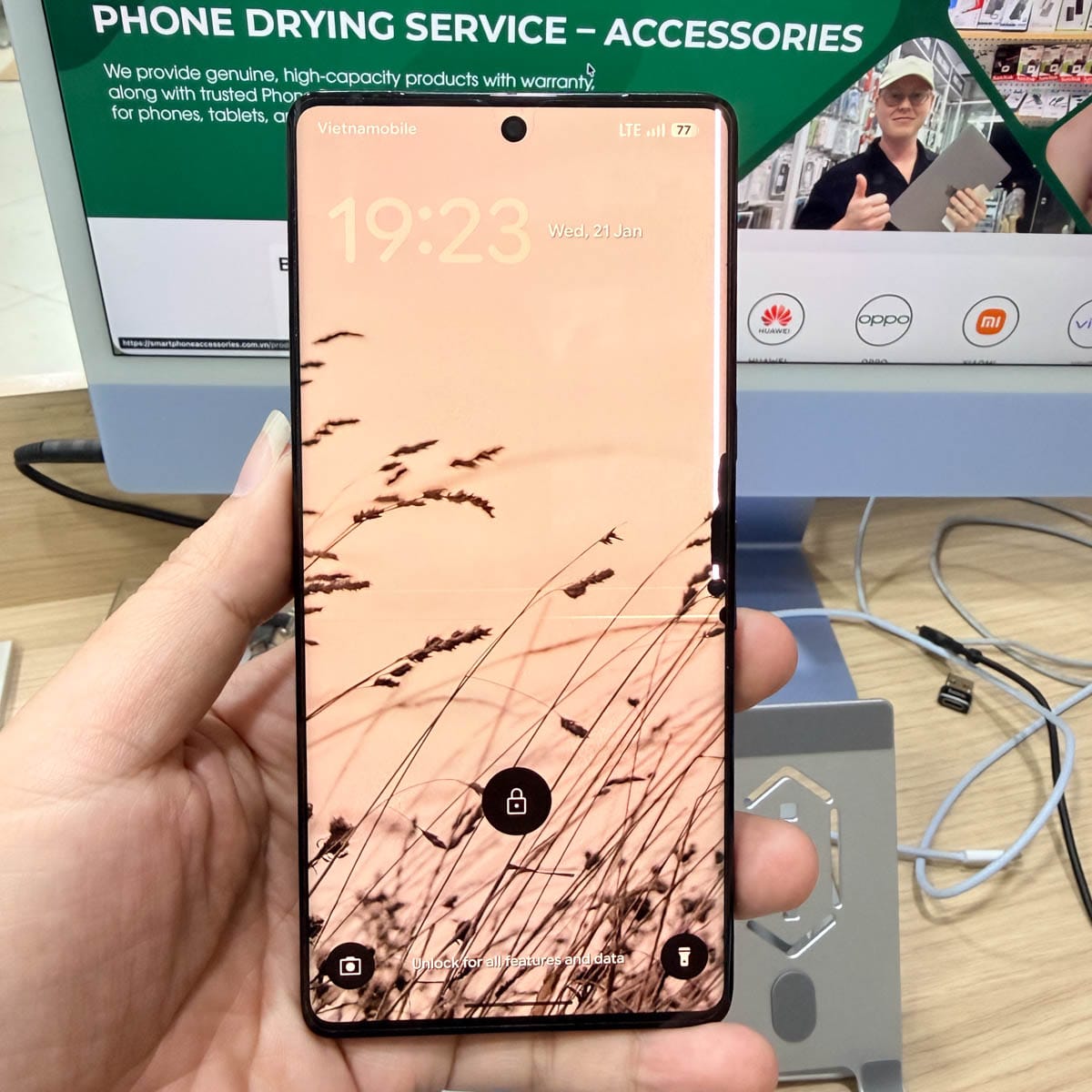 Pixel screen sensitivity issue