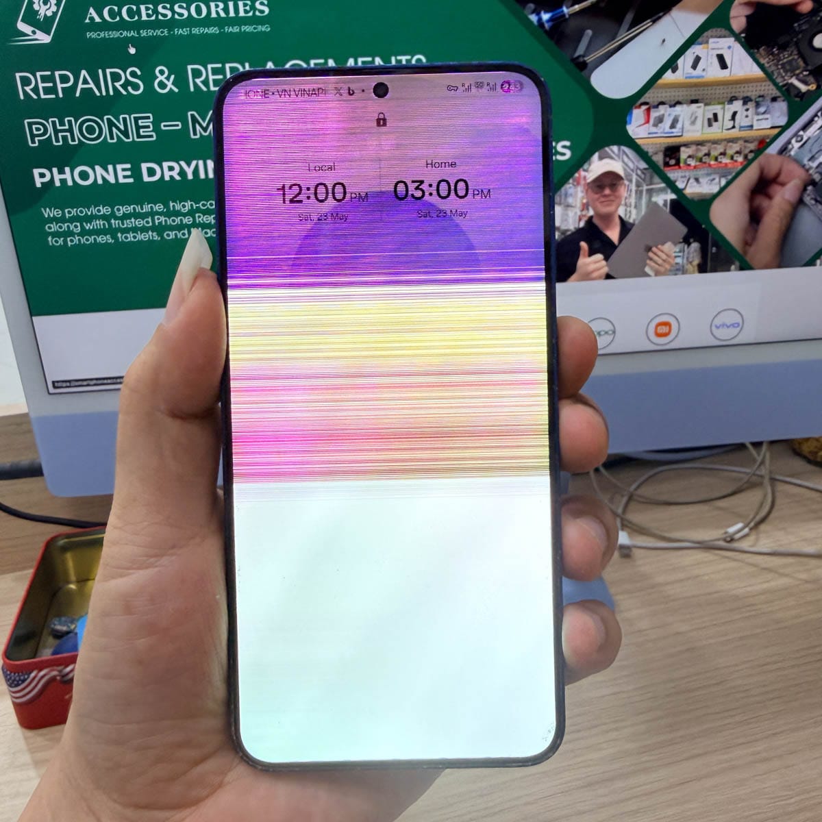 samsung-screen-damage-diagnostic-testing
