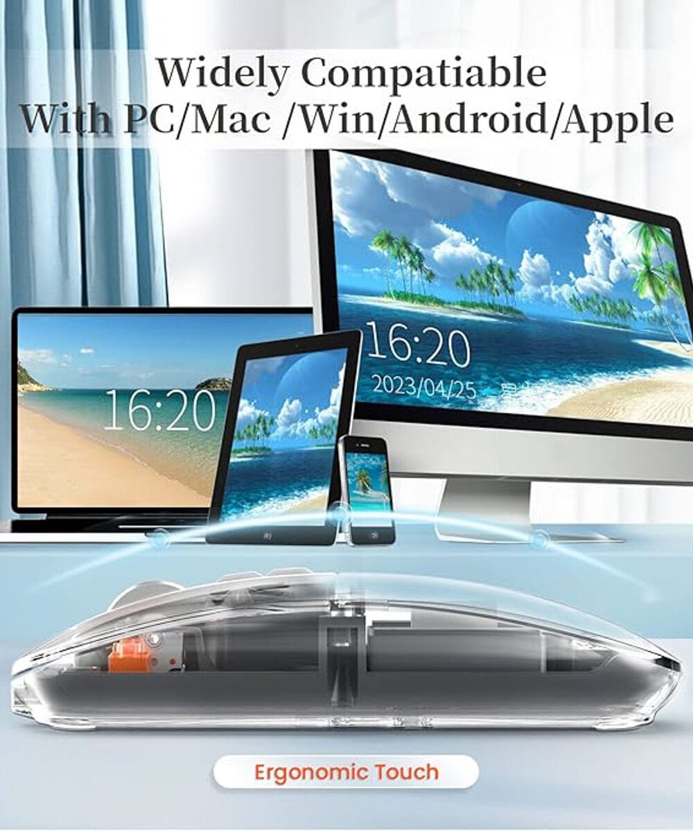 WiWU Crystal Magnetic Wireless Mouse