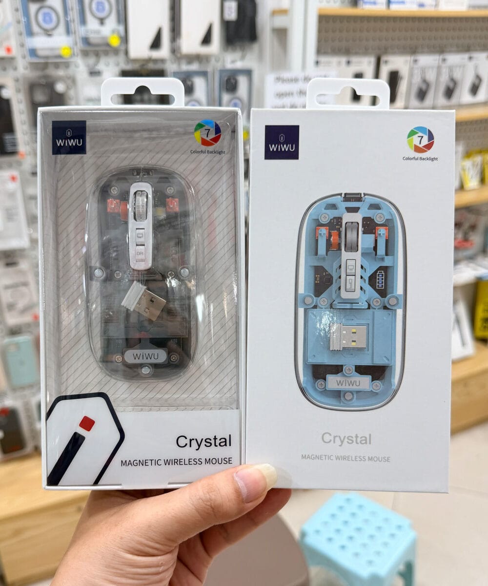 WiWU Crystal Magnetic Wireless Mouse