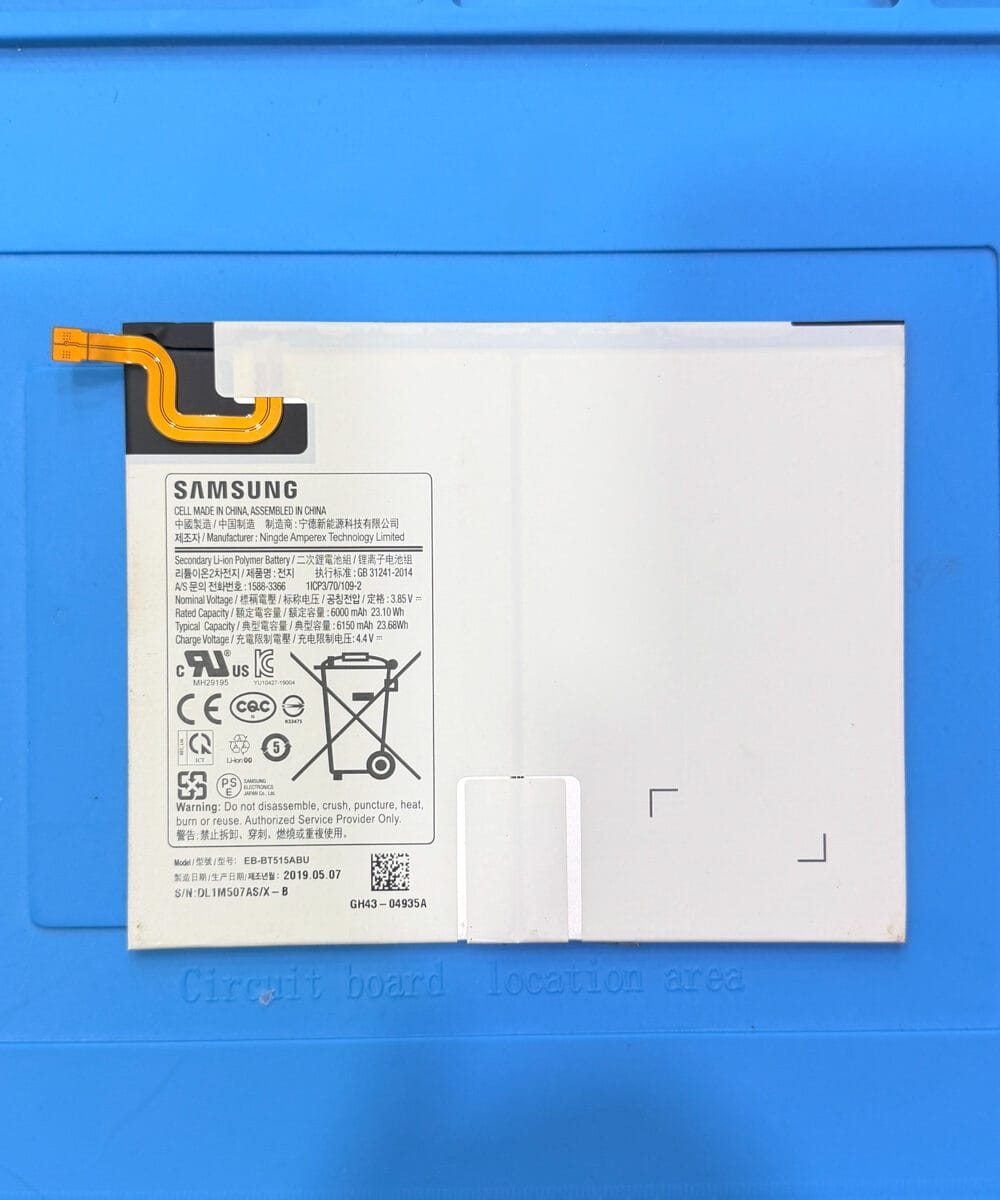 Tablet A9 battery replacement